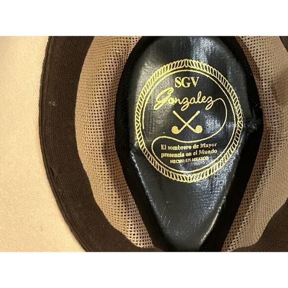 Vintage Sombrero SGV Gonzalez size M Hat - Picture 8 of 9